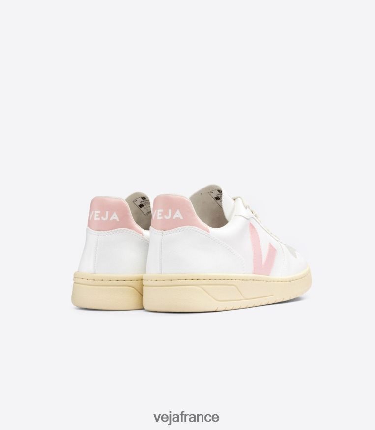 chaussures Veja v-10 cwl pétale blanc Hommes 0826JT52