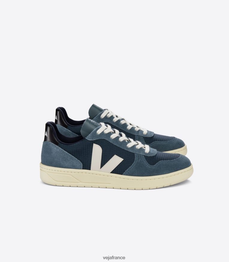 chaussures Veja v-10 ripstop nautique pierre Hommes 0826JT47