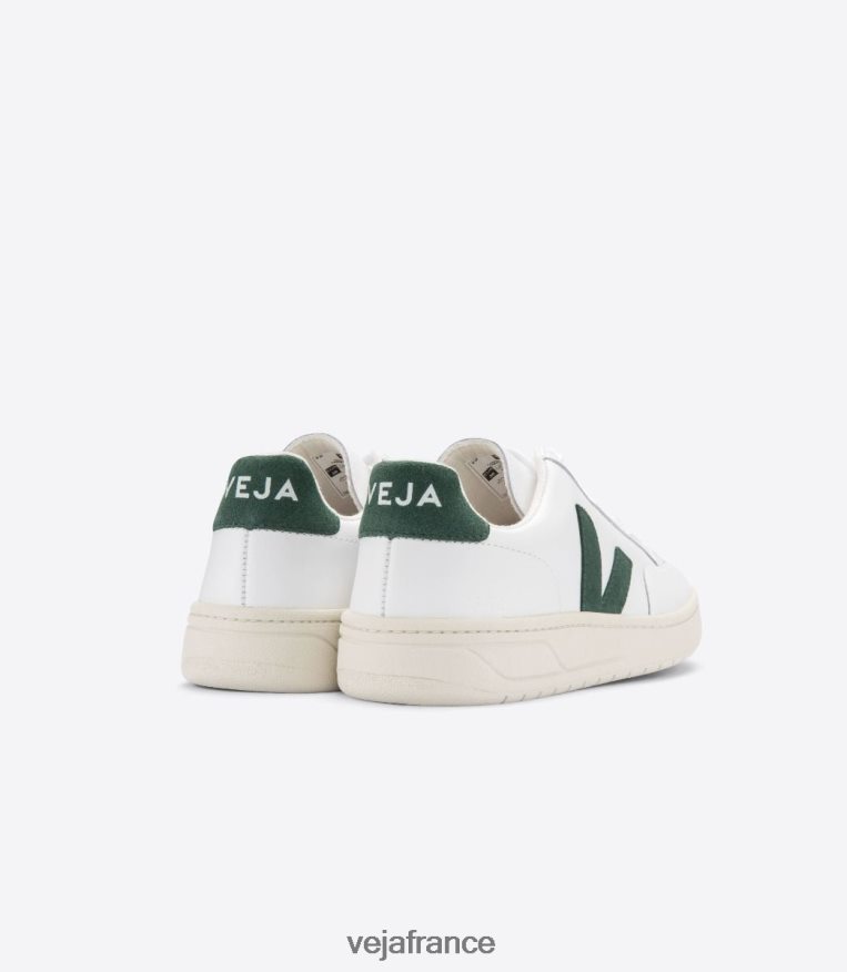 chaussures Veja V-12 cuir blanc Chypre Hommes 0826JT31