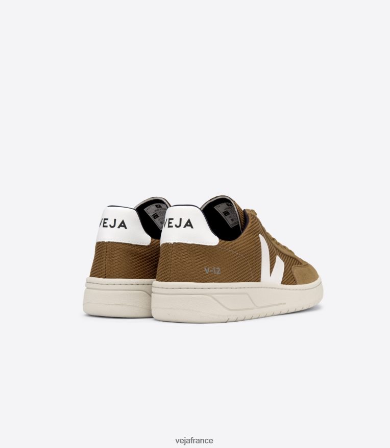 chaussures Veja tente v-12 vegan b-mesh blanche Hommes 0826JT34