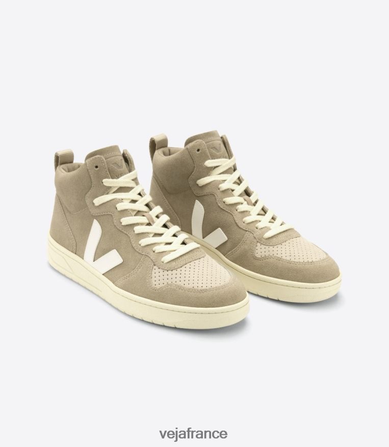 chaussures Veja v-15 daim dune pierre Hommes 0826JT83