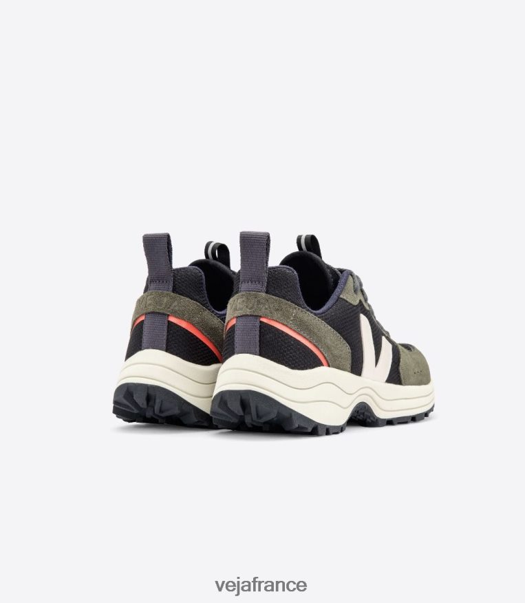 chaussures Veja venturi b-mesh noir olive pierre Hommes 0826JT182