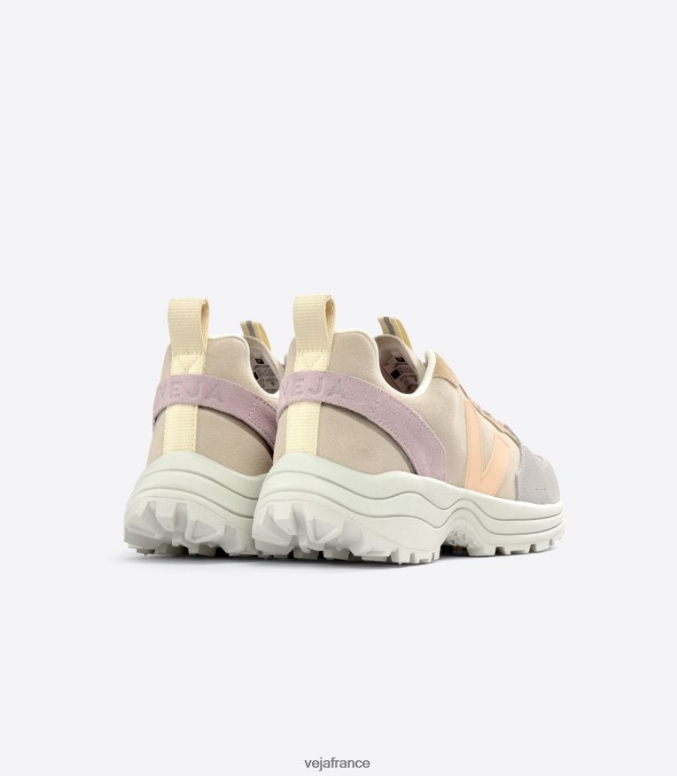 chaussures Veja venturi daim amande pêche multico Hommes 0826JT170