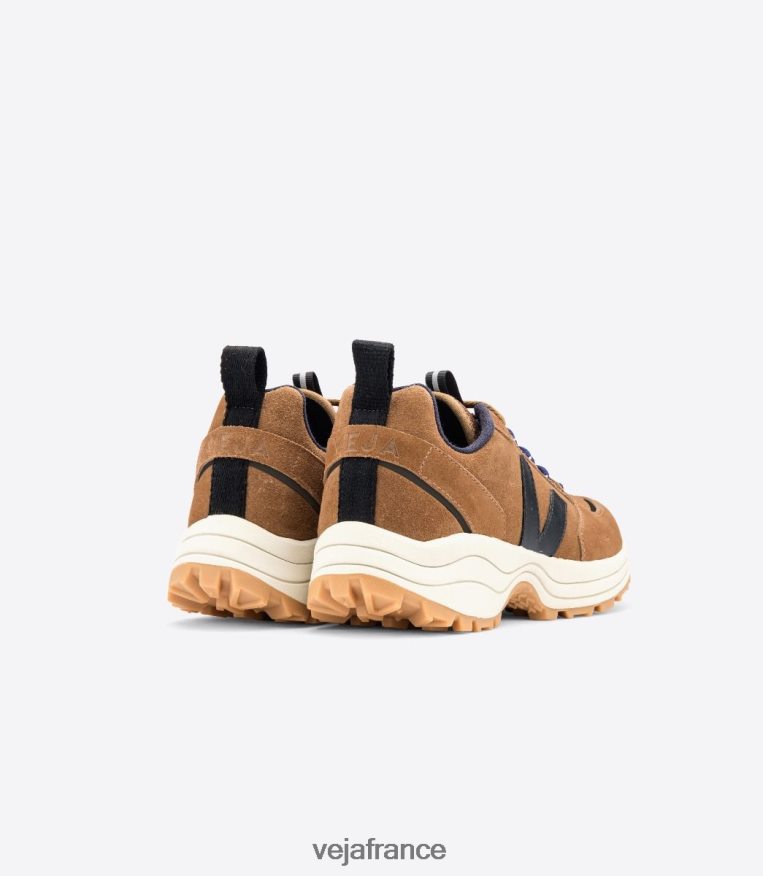 chaussures Veja venturi daim marron noir Hommes 0826JT177