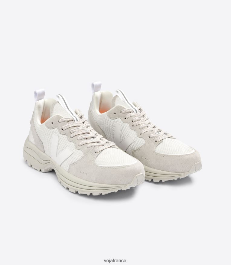chaussures Veja venturi hexamesh gravier blanc Hommes 0826JT163
